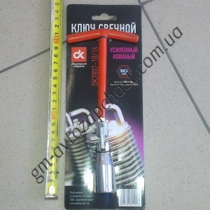  DK2807-1B/16, Ключ свечной 16 ДК, фото №1, 80,00 грн.