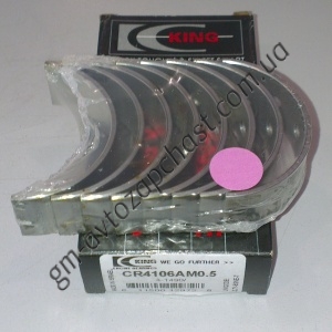  CR4106AM0.5, Вкладыши шатун. Opel 1.6 1.8 2.0 (0.50) King 622790, фото №1, 0,00 грн.