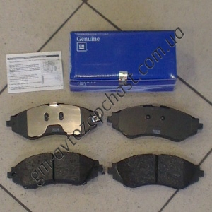  96391891, Колодки торм. пер. Лацетти Ланос 1.6 Такума Эванда 2.0 GM, фото №1, 0,00 грн.