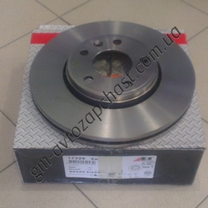  17329, Диск торм. пер. Vivaro (1шт) ABS, фото №1, 1690,00 грн.