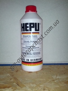  P999-G12, Антифриз красный HEPU (1+1) 1.5л, фото №1, 350,00 грн.