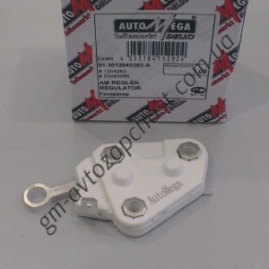  150113410, Реле регулятор Opel (без щеток) 1204263 Automega, фото №1, 125,00 грн.